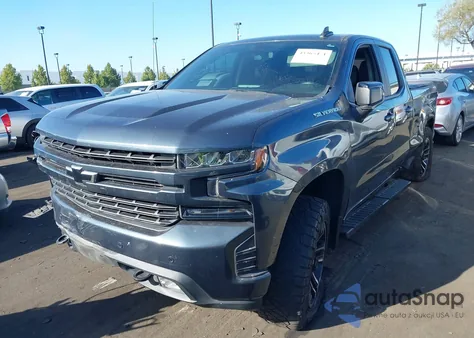 2021 Chevrolet Silverado 1500 4Wd Standard Bed Rst из США, поврежденный, VIN 1GCRYEED1MZ249711